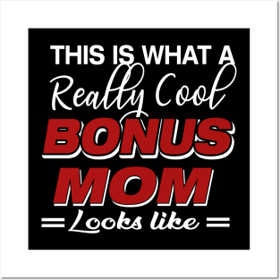 Bonus Mom Gifts For Mothers Day From Stepchildren Posters and Art